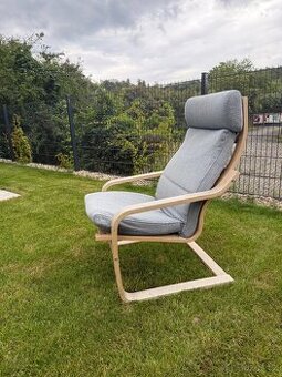 Křeslo IKEA POÄNG s poduškou