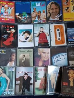 kazety-české-Landa,Janda,Kryštof,Ledecký,Bílá,Nagy atd.... - 1