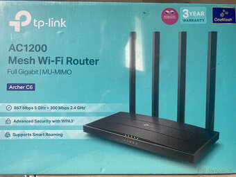 Router TP-link AC1200 (Archer C6)