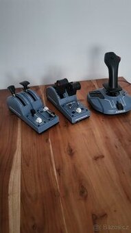 Thrustmaster TCA Airbus -páky, klapky a sidestick (TOP STAV)