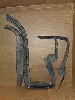 Plastové lemy, kryty blatníků HSUN 350, Yamaha Raptor 350