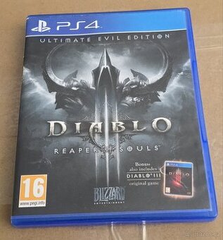 Prodám na PS4/PS5 hru Diablo 3 Ultimate Evil Edition