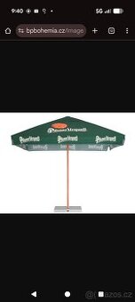 Slunečník 3,5 x 3,5 m Staropramen