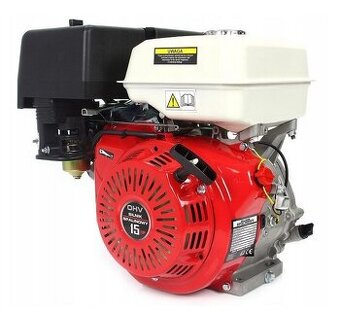 Benzínový motor 15HP hřídel 25,4mm