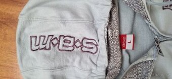 Dámská světle šedivá mikina SAM