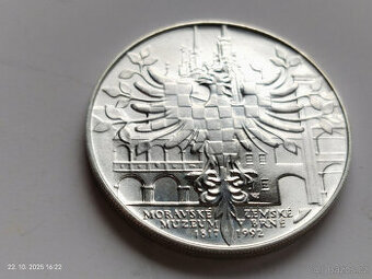 Stříbrná pamětní mince Československo č.4