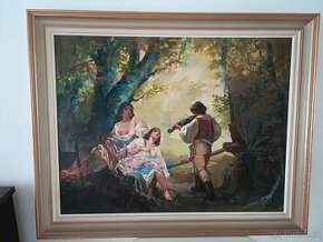 Obraz " Hudební zátiší"