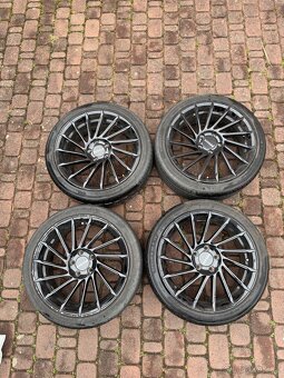 ALU Kola Monaco 5x112, R18 Letní pneu