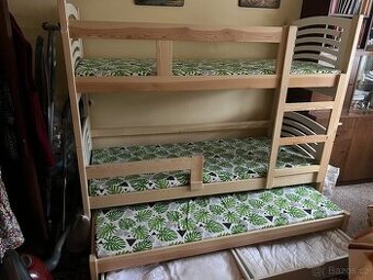 patrová postel s přistýlkou