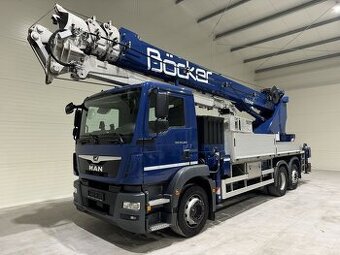 Autožeriav a plošina 46m/6000kg