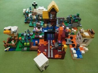 Lego Minecraft - 8 modulárních setů 21138 - 21145