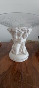 Mísa na ovoce s podstavcem - Alegorie vína