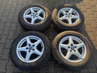 4x al kola 5x114.3 16 + pneu zimní 215/65 R16C