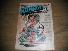 Komiks Kometa č.4,5,6,7 Modrá rokle