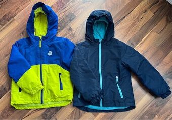 Dětské zimní bundy a mikiny - vel. 110/116