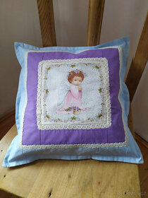 Polštářky šité s Andělem