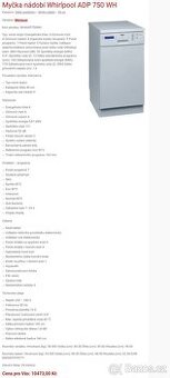 Whirpool ADP 750 WH - 1