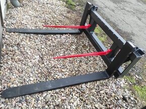 Paletové vidle ISO2, upnutí euro