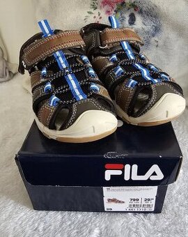 Nové sandále na suchý zip Fila velikost 29