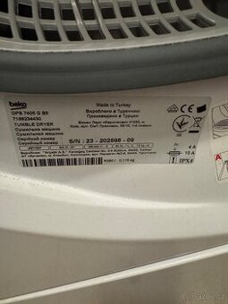 Sušička Beko 7kg – nehreje, na opravu