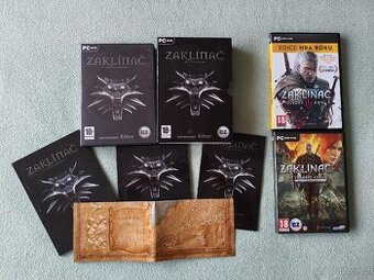 PC hry The Witcher Zaklínač 1 2 3