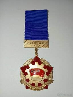 MEDAILE ZA SOCIALISTICKOU VÝCHOVU SSM