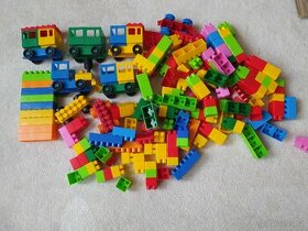 Lego kostky+vláček - 1