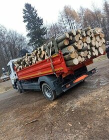 Tvrdé palivové dřevo v metrových délkách doprava zdarma