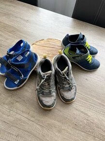Chlapecké boty velikost 34 (3boty)