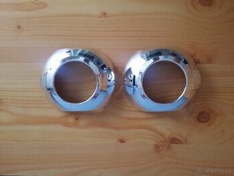Chrom kryty pro čočky 70 mm