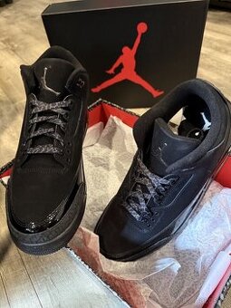 Jordan 3 Retro “Black cat” vel. 45
