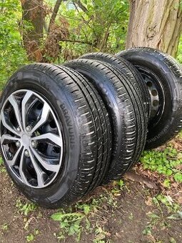 4 disky s pneumatikami, 195/65 R15 91H