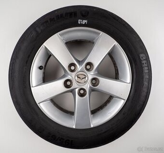 Mazda Mazda 3 - Originání 15" alu kola - Letní pneu