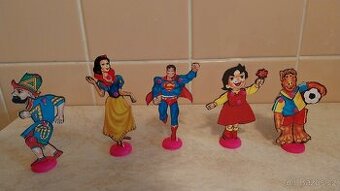 KUKLA MUKLA pohyblivé figurky, KINDER postavičky