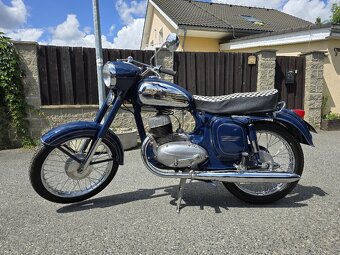 Jawa 350/361 Sport po profesionální renovaci,malá SPZ