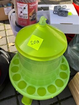 krmítko na 6kg krmiva - průhledné