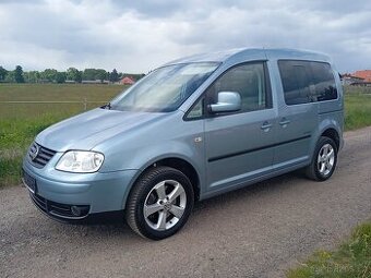 VW Caddy 2.0 Tdi 103kw Life Style,1. majitel