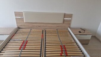 Postel 180x200 s LED osvětlením