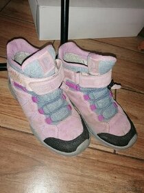 Zimní botičky 33, goretex, 2krat nošené,