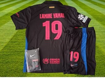 dres Yamal FC BARCELONA čiernočervený