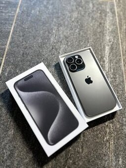 iPhone 15 Pro, jako NOVÝ, ještě v ZÁRUCE