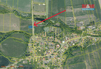 Prodej pozemku k bydlení, 1350 m², Nepomyšl - 1