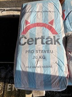 Čerťák bílé vápno hašené pro stavbu 30 kg (7 ks)
