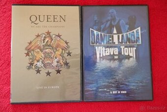 2 originál DVD - Queen + Landa
