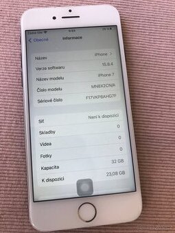 Originál Apple iPhone 7 Bílý