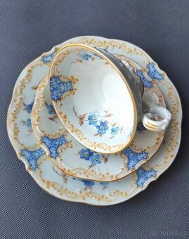 Starožitná porcelánová čajová sada od Schumann Porzellan