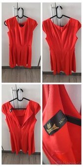 Červené letní šaty