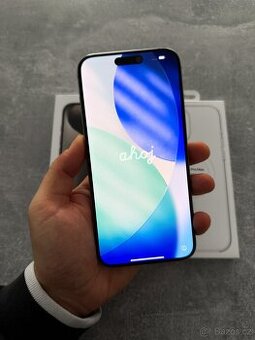 iPhone 15 Pro Max 256GB Natural Titanium + Příslušenství