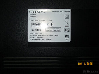 TELEVIZE  NA NÁHRADNÍ DÍLY sony