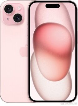 Prodám iPhone 15 (růžový) ve špičkovém stavu. 256GB